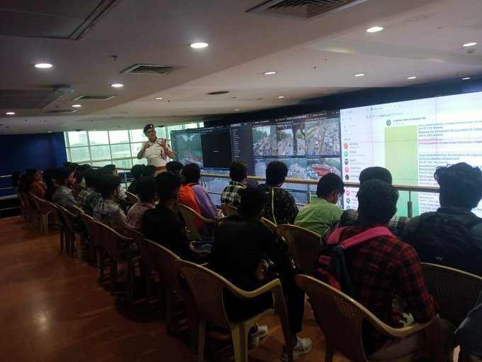 ಕಾಲೇಜು ವಿದ್ಯಾರ್ಥಿಗಳಿಗೆ ಸಂಚಾರ ಜಾಗೃತಿ ಉಪನ್ಯಾಸ