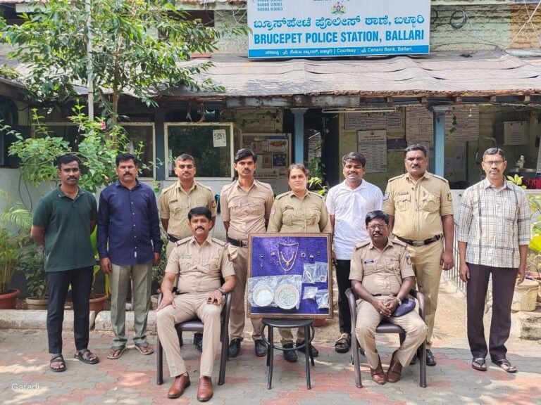 ಬ್ರೂಸ್ ಪೇಟೆ ಪೊಲೀಸರ ಕಾರ್ಯಚರಣೆ