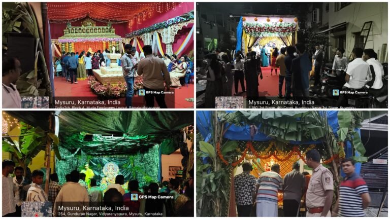 ಮೈಸೂರು ನಗರದಲ್ಲಿ ಪೋಲೀಸರ ವಿಶೇಷ ಗಸ್ತು