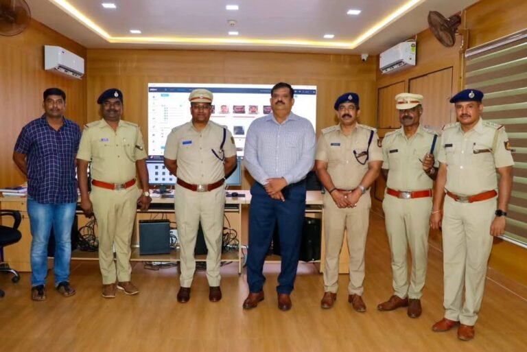 ಬೀದರ ಜಿಲ್ಲಾ ಪೊಲೀಸ್ ಅಧೀಕ್ಷಕರ ಕಛೇರಿಗೆ ಹಿರಿಯ ಅಧಿಕಾರಿಗಳ ಭೇಟಿ