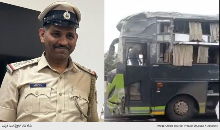 ಮಧ್ಯಪ್ರದೇಶದಲ್ಲಿ ಭೀಕರ ಅಪಘಾತ: ಬೆಂಗಳೂರಿನ ಪೊಲೀಸ್ ಇನ್‌ಸ್ಪೆಕ್ಟರ್ ರವಿ ಸೇರಿ ನಾಲ್ವರು ಸಾವು