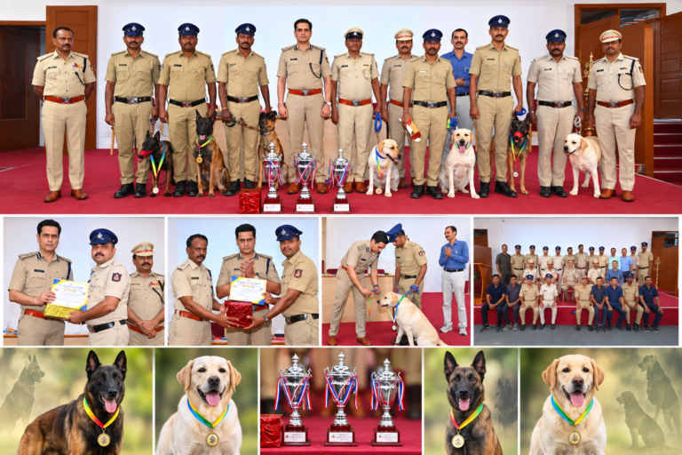 ಪೊಲೀಸ್ ಡ್ಯೂಟಿ ಮೀಟ್‌ನಲ್ಲಿ ತುಮಕೂರು ಪೊಲೀಸರ ತ್ರಿವಿಕ್ರಮ ಸಾಧನೆ!