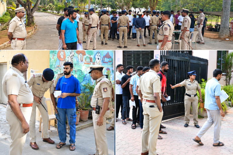 26 ಕೇಂದ್ರಗಳಲ್ಲಿ APC ನೇಮಕಾತಿ ಪರೀಕ್ಷೆ – ಕಟ್ಟುನಿಟ್ಟಿನ ತಪಾಸಣೆ