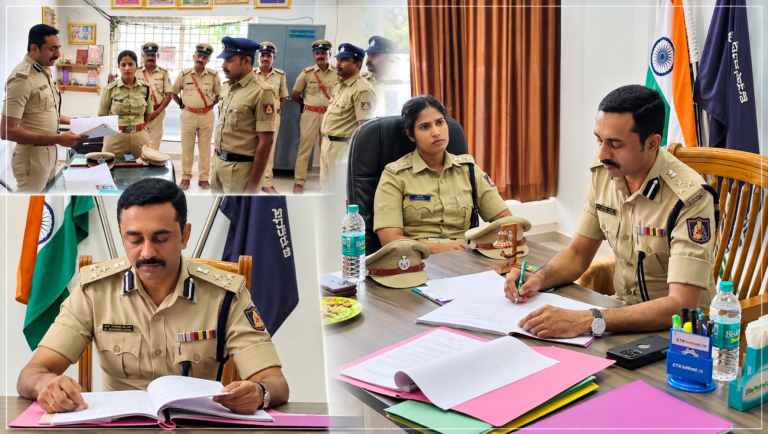 ಫರಹತಾಬಾದ್ ಪೊಲೀಸ್ ಠಾಣೆಗೆ ಪೊಲೀಸ್ ಆಯುಕ್ತ ಡಾ.ಶರಣಪ್ಪ ಭೇಟಿ